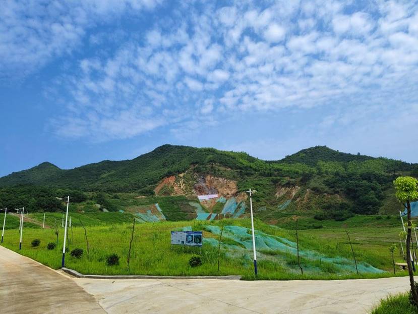 銅山、前山露天采坑復(fù)墾項(xiàng)目完成